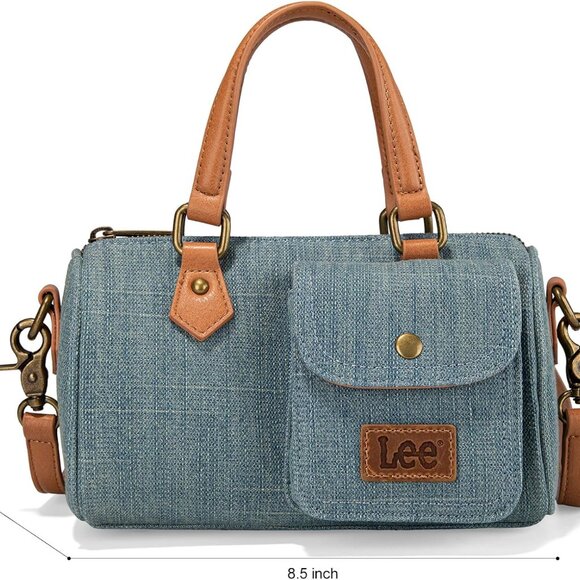 x Lee Top Handle Satchel Bags for Women Denim Designer Purses and Handbags Fashi - Picture 3 of 6